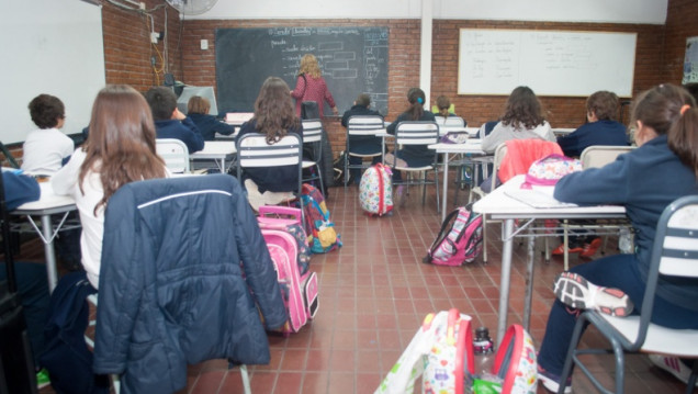 imagen El presupuesto nacional contempla menor participación para educación