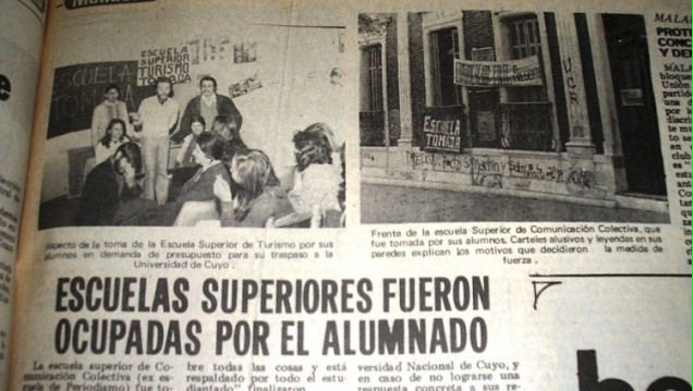 imagen "Éramos una generación forjada para ser los mejores estudiantes, los mejores militantes"