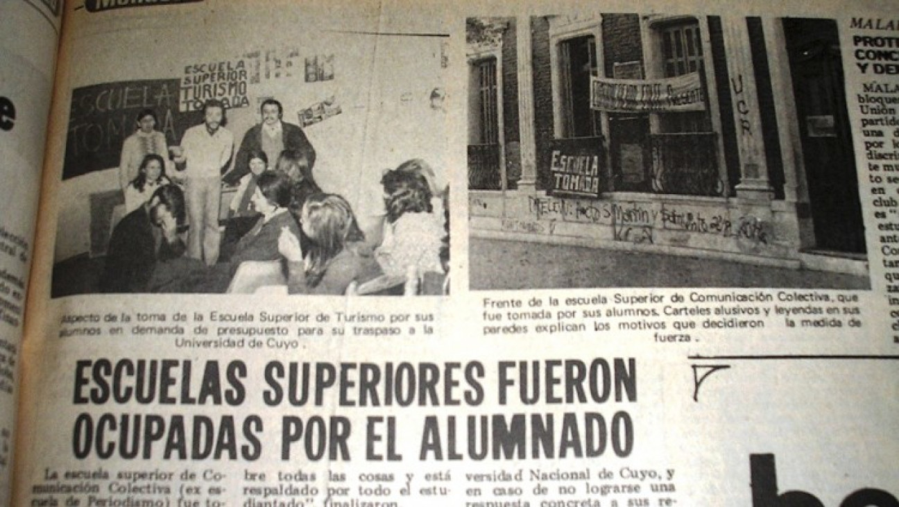 imagen "Éramos una generación forjada para ser los mejores estudiantes, los mejores militantes"