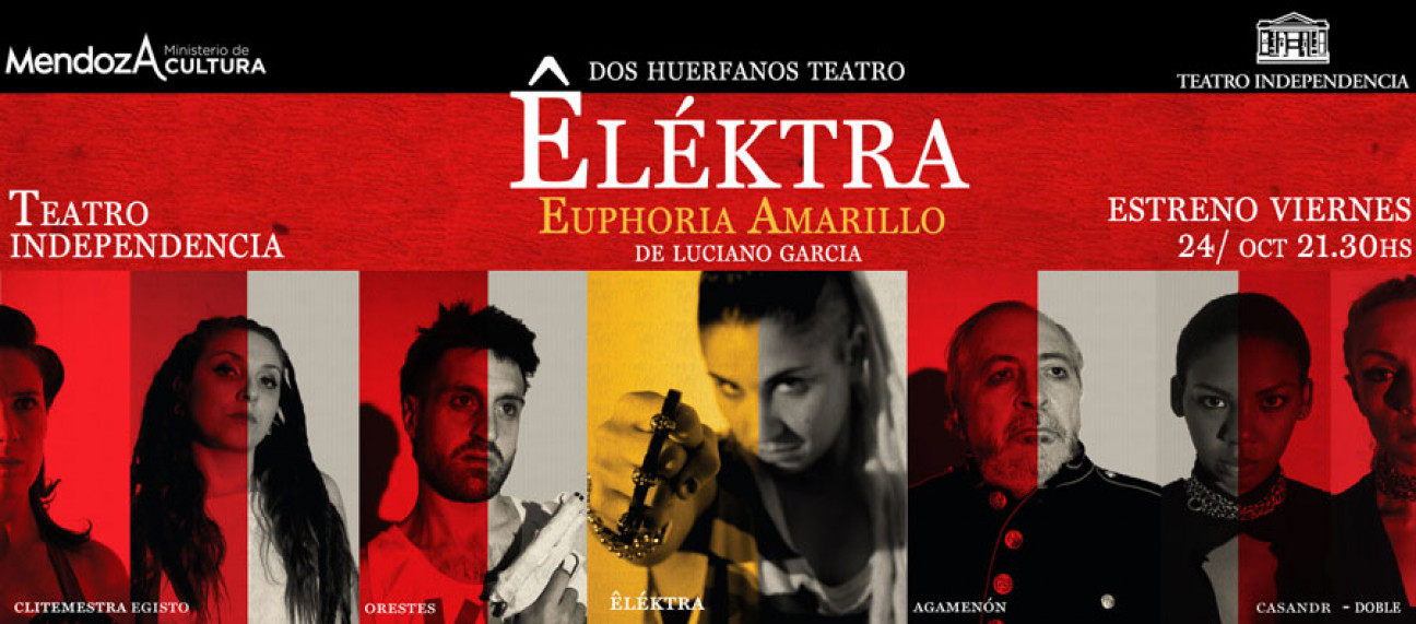 imagen "Êléktra Euphoria Amarillo", mañana en el Teatro Independencia