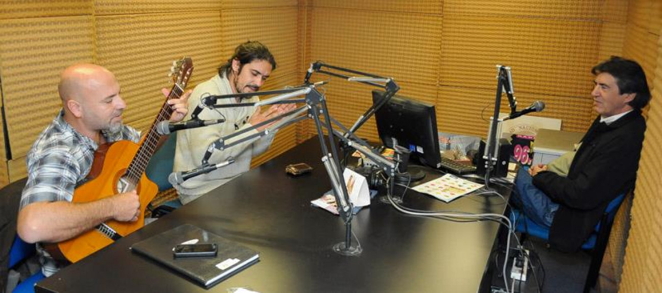 imagen Ochoa - Quiroga - Vinderman, "juntada" de cancionistas en el Soul