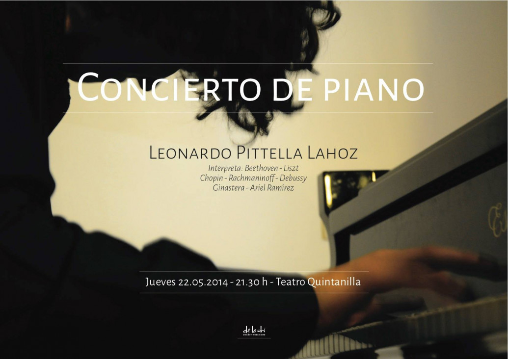 imagen Leonardo Pitella Lahoz, talento joven en concierto