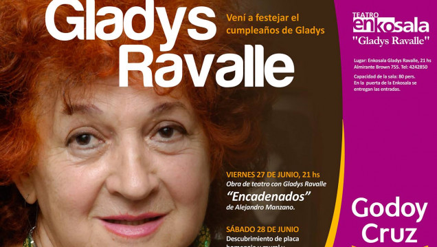 imagen Godoy Cruz homenajea a Gladys Ravalle