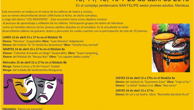 imagen El teatro y la murga derriban muros