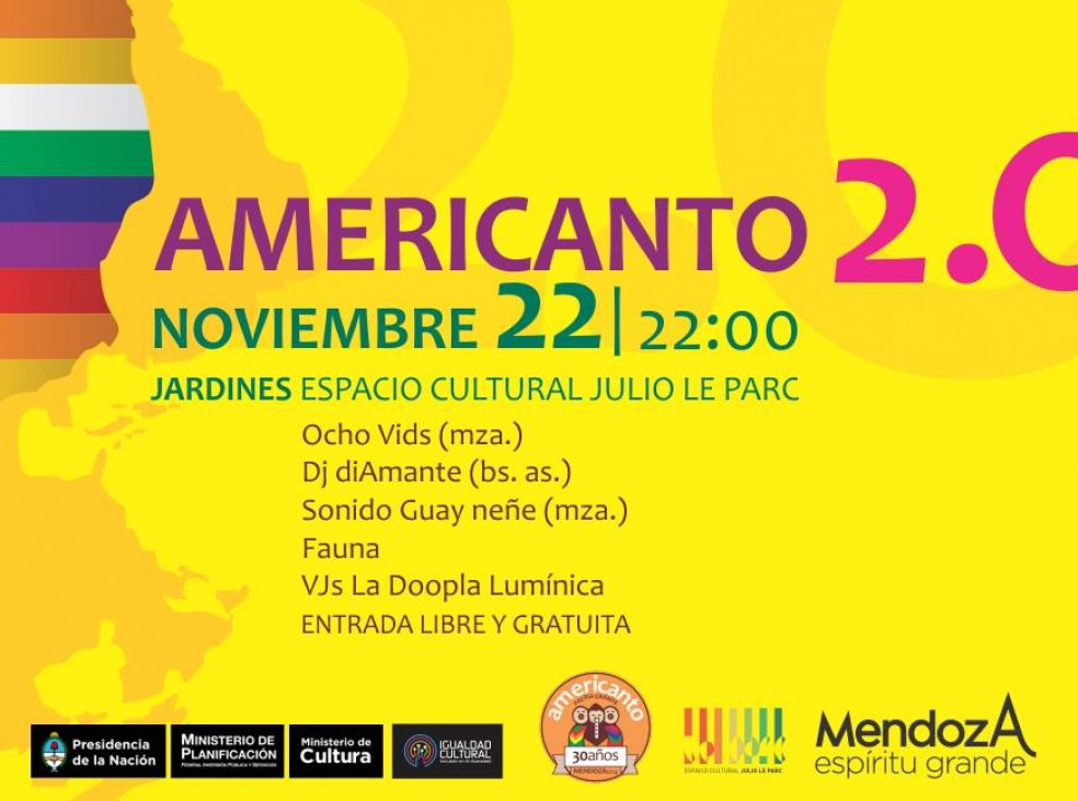 imagen Mañana sonará el Americanto 2.0 en el Le Parc