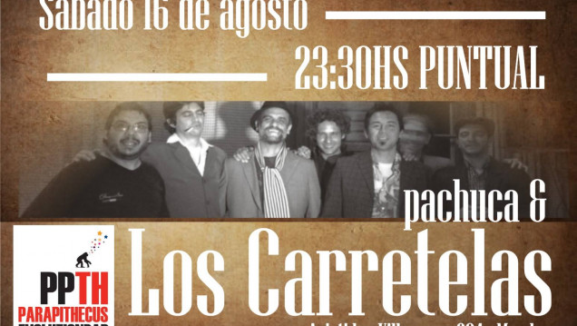 imagen Pachuca & Los Carretela, en busca de otras canciones