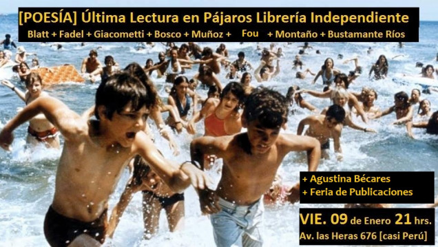imagen Música en la "Última Lectura" de Pájaros Librería