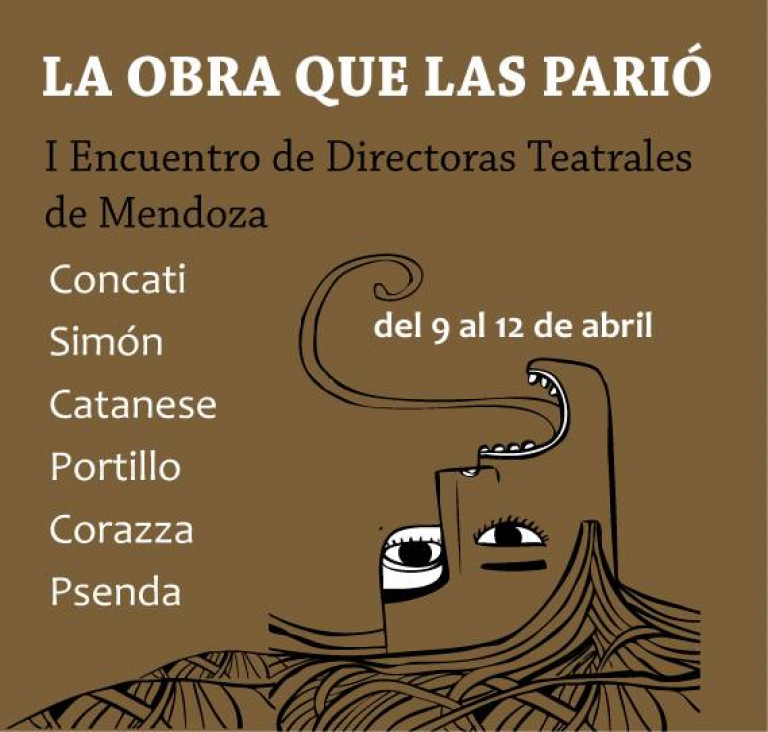 imagen Gestar y parir obras, en el Primer Encuentro de directoras teatrales