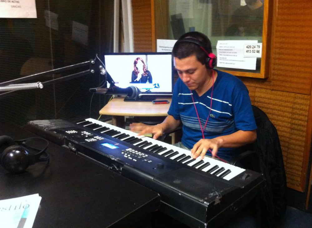 imagen Federico Puebla nos deleitó con su talento