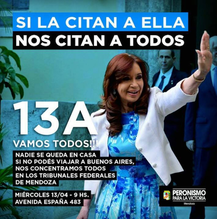 imagen "Creo absolutamente en Cristina"