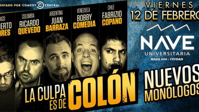 imagen Los referentes de Stand Up Latinoamericano en la Nave Universitaria