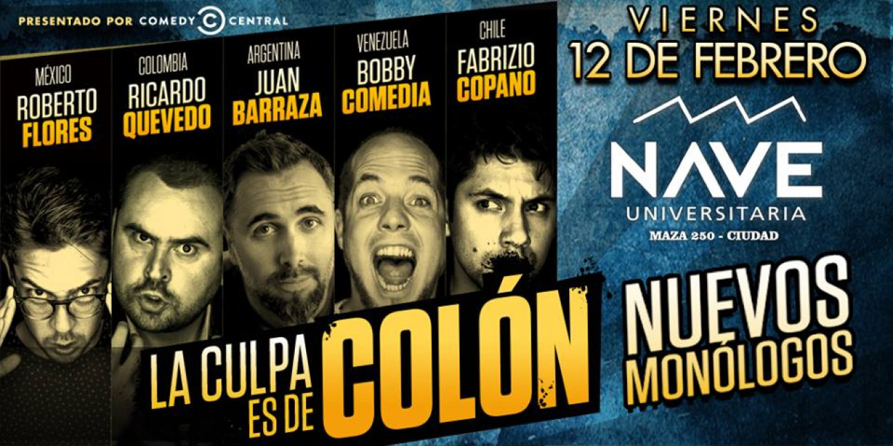 imagen Los referentes de Stand Up Latinoamericano en la Nave Universitaria