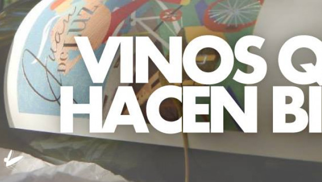 imagen Santiago Clement: "Producimos vinos y destinamos las ganancias a la ayuda de fundaciones"