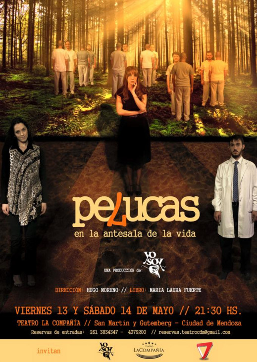 imagen A pedido del público, dos nuevas funciones de "Pelucas en la antesala de la vida"