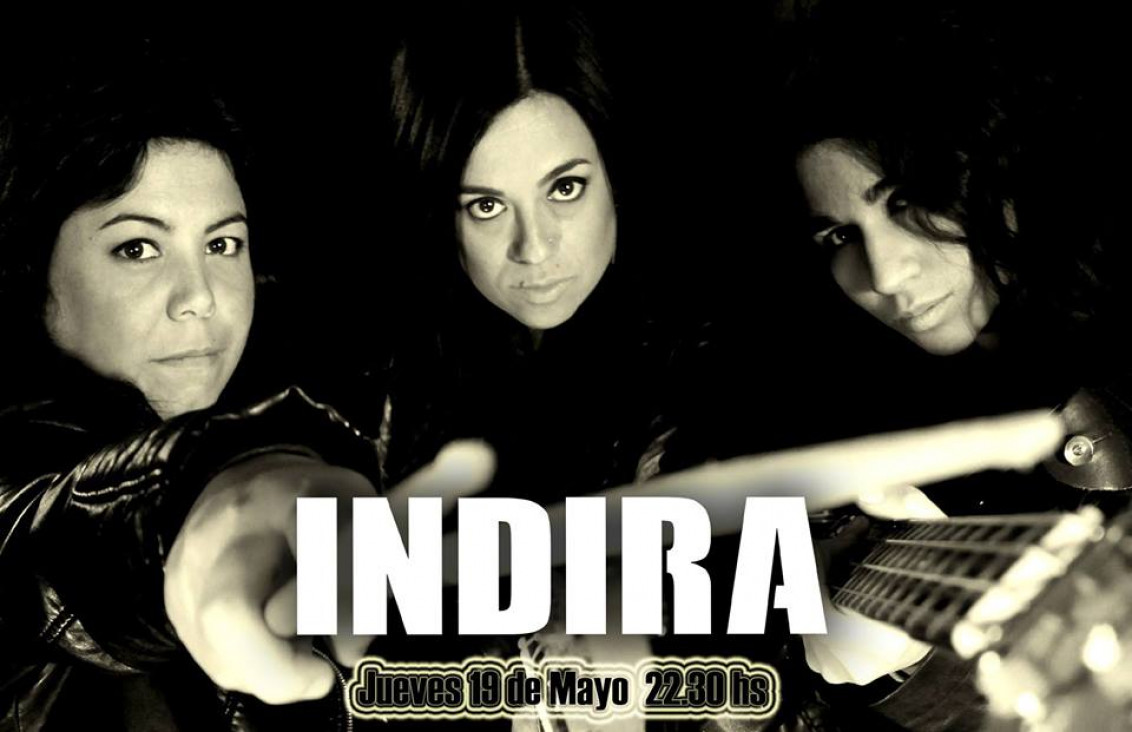 imagen Este jueves 19, INDIRA lleva su rock a Godoy Cruz