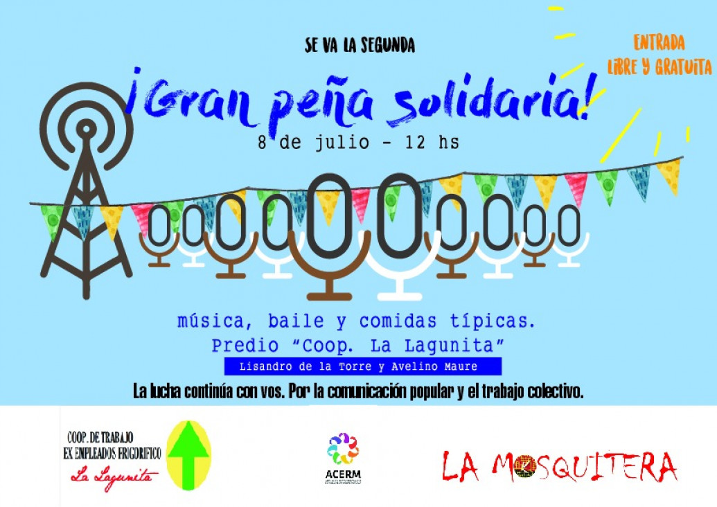 imagen Peña solidaria por la radio la Mosquitera