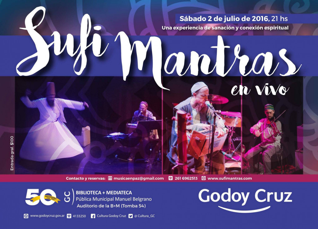 imagen "Sufi Mantras", una experiencia de sanación y espiritualidad