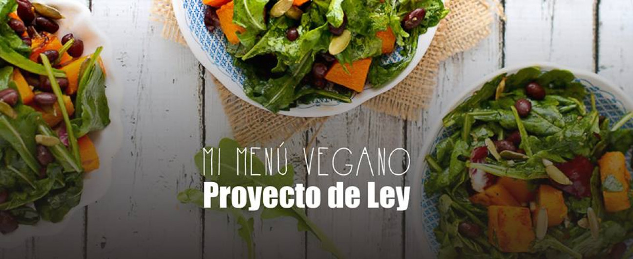 imagen La opción de menú vegano en comedores públicos, cerca de convertirse en ley