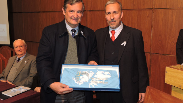 imagen El rector Pizzi es el nuevo presidente del Observatorio de Malvinas