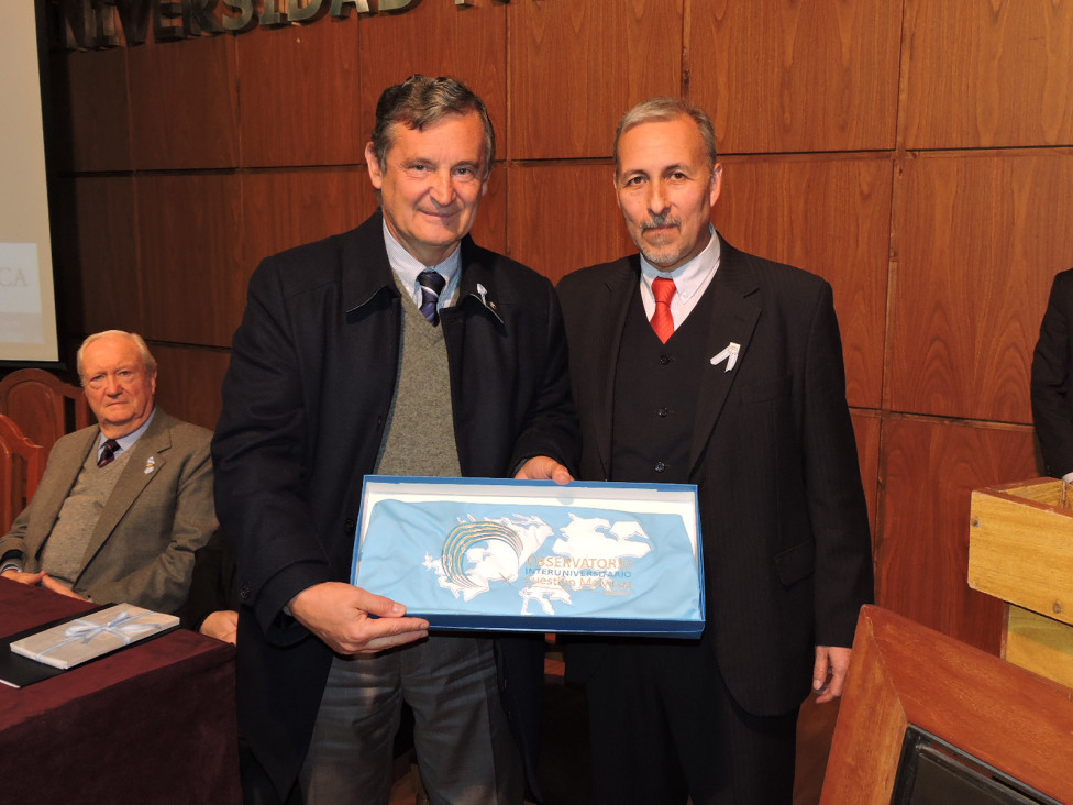 imagen El rector Pizzi es el nuevo presidente del Observatorio de Malvinas