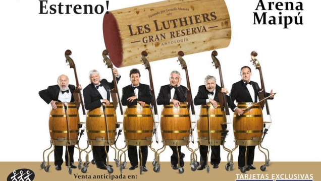 imagen Les Luthiers debuta hoy con tres presentaciones programadas en la provincia