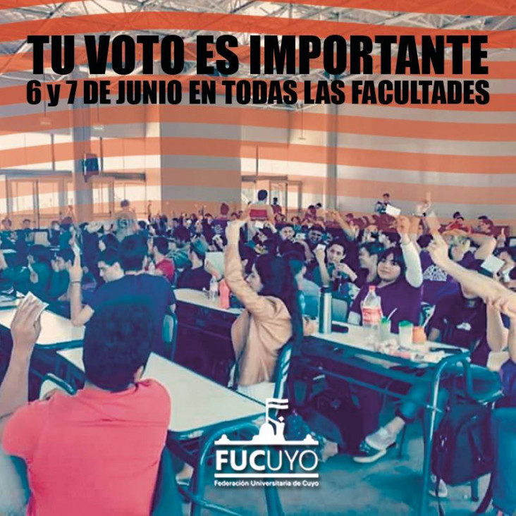 imagen La próxima semana se realizarán las elecciones de la FUC