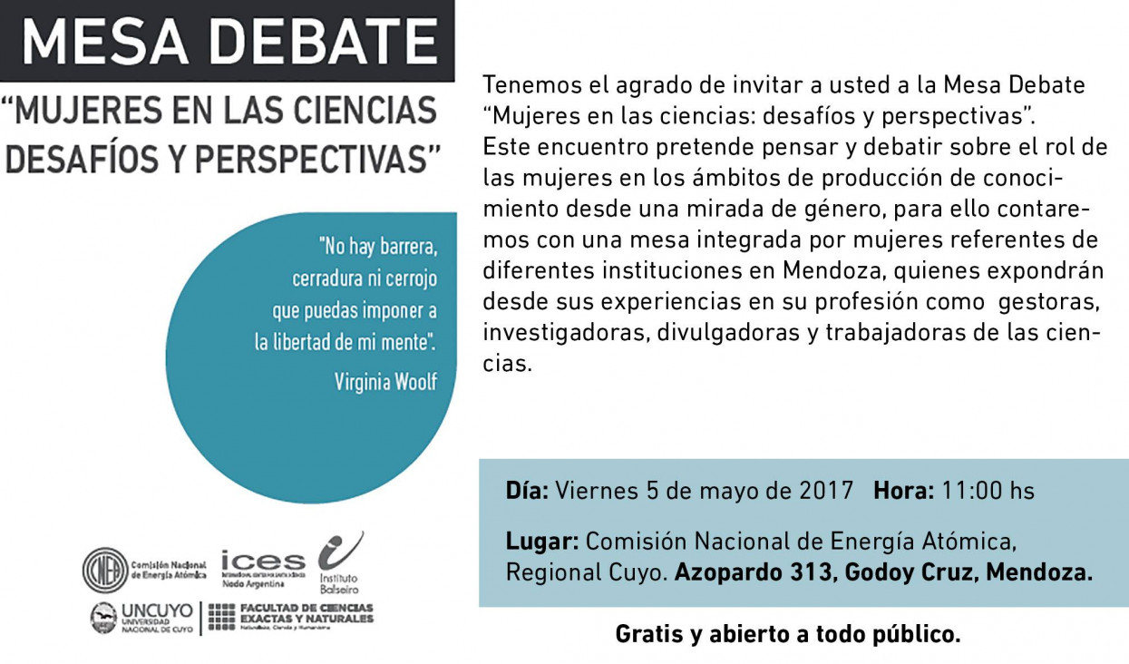 imagen Especialistas debatirán sobre el rol de la mujer en la Ciencia