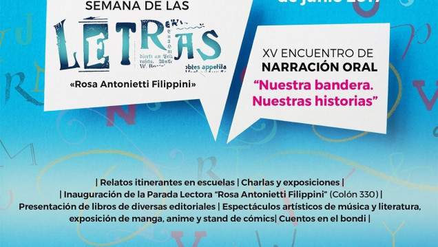 imagen Comienza la Semana de las Letras en Godoy Cruz