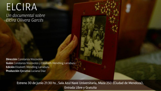 imagen Llega el documental de la artista Elcira Olivera Garcés