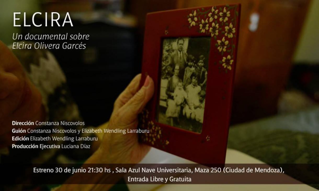 imagen Llega el documental de la artista Elcira Olivera Garcés