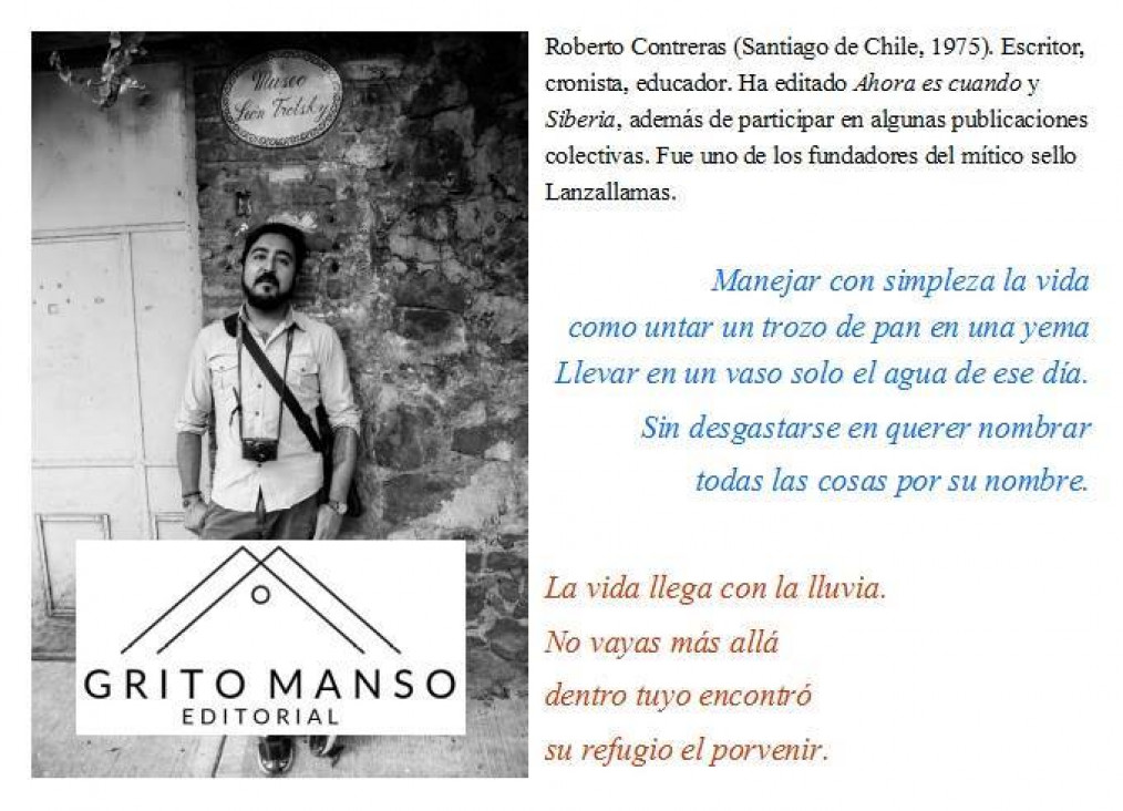 imagen Nace una nueva editorial: "Grito Manso"