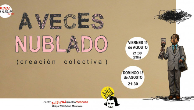 imagen "A veces, nublado", este fin de semana en la Sala Ana Frank