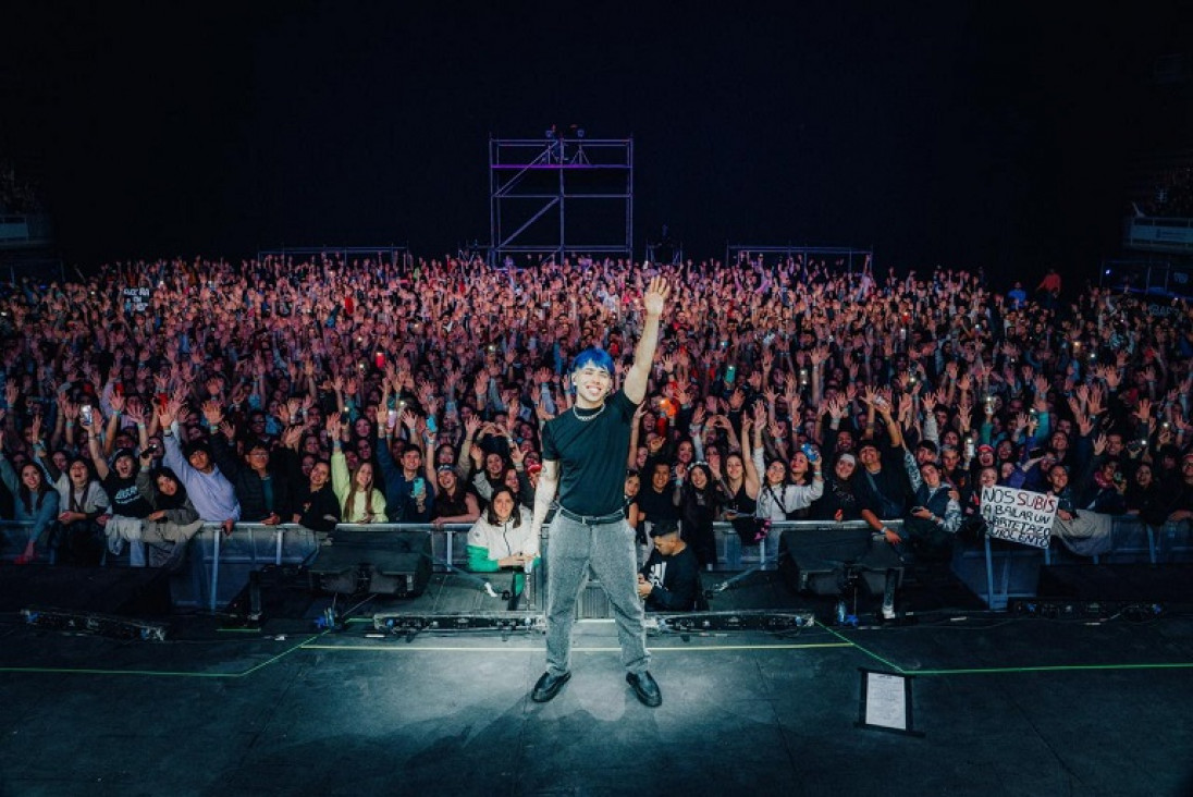 imagen Luck Ra revolucionó Mendoza con su baile del año