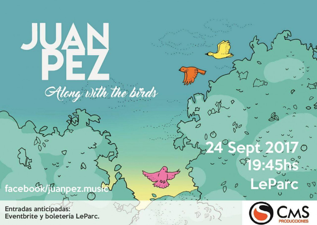 imagen Juan Pez se presentará este domingo en el Le Parc