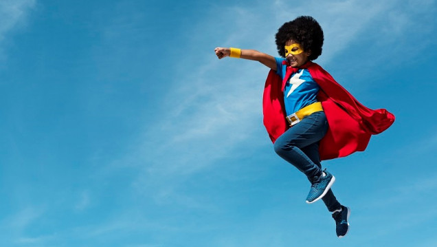 imagen Superhéroes y superheroínas, emblemas de la cultura Pop