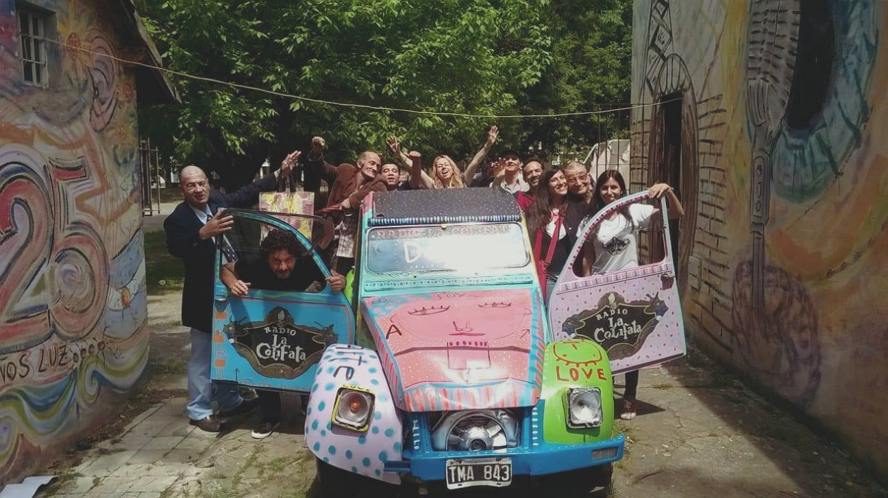 imagen La Colifata: "La radio es un espacio que ayuda a crear una trama"