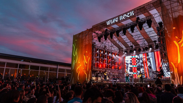 imagen El Wine Rock brilló en Mendoza
