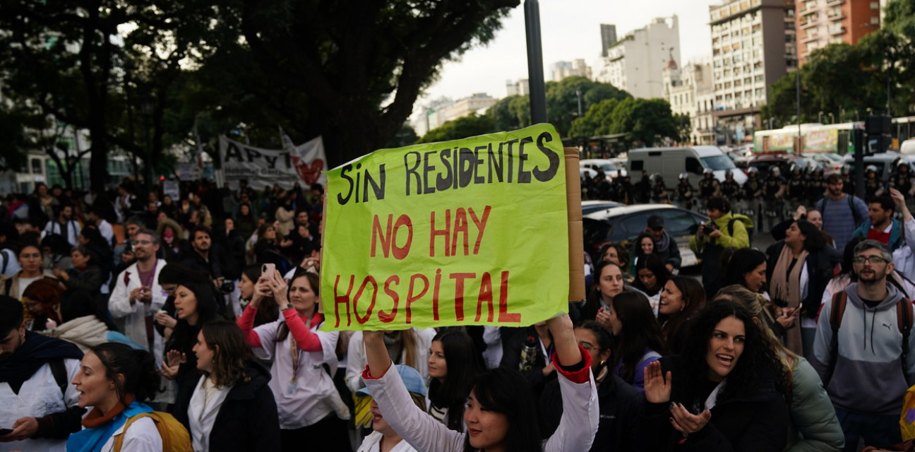 imagen Hospital Garrahan: residentes mal pagos y crisis sanitaria