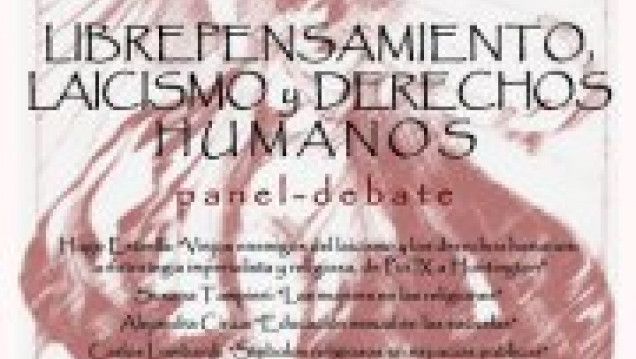 imagen Cuidado con el Perro - Panel-debate Librepensamiento y laicismo - Susana Tampieri y Hugo Estrella
