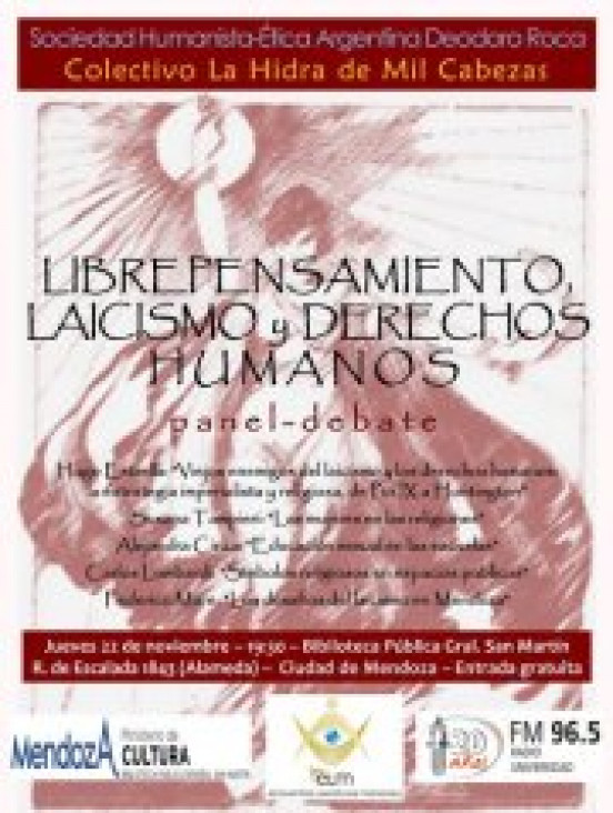 imagen Cuidado con el Perro - Panel-debate Librepensamiento y laicismo - Susana Tampieri y Hugo Estrella