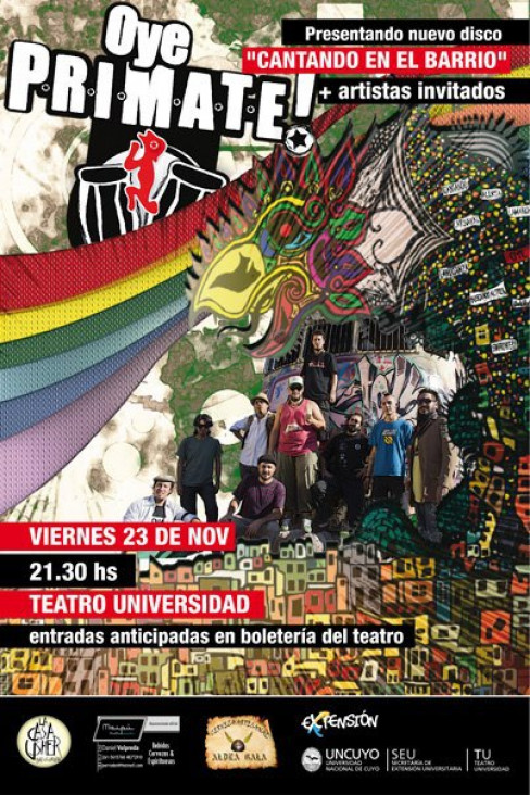 imagen Cuidado con el Perro - Oye Primate presenta "Cantando en el Barrio"