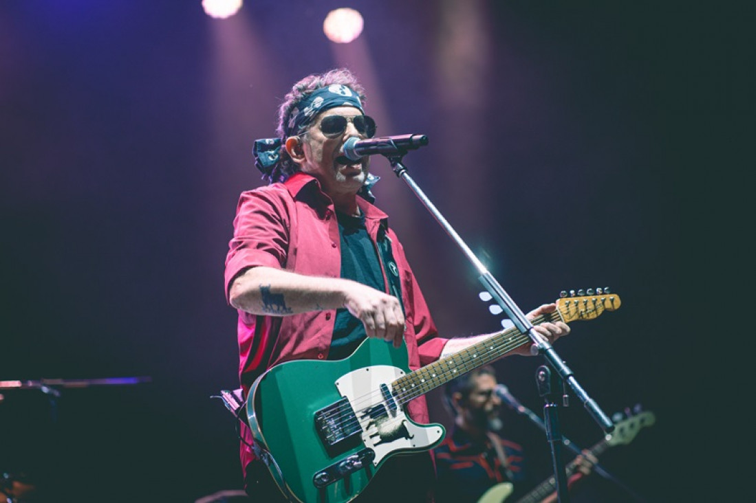 imagen El rock de Andrés Calamaro hizo vibrar a Mendoza 