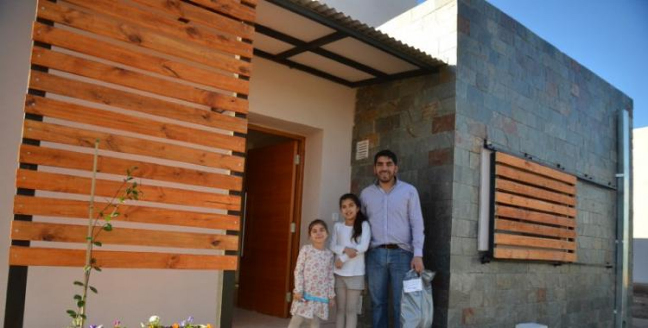imagen San Luis construyó el primer barrio bioclimático del país