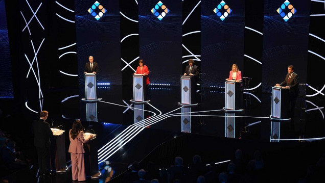 imagen Según una consultora, el debate presidencial dejó más sensaciones negativas que positivas