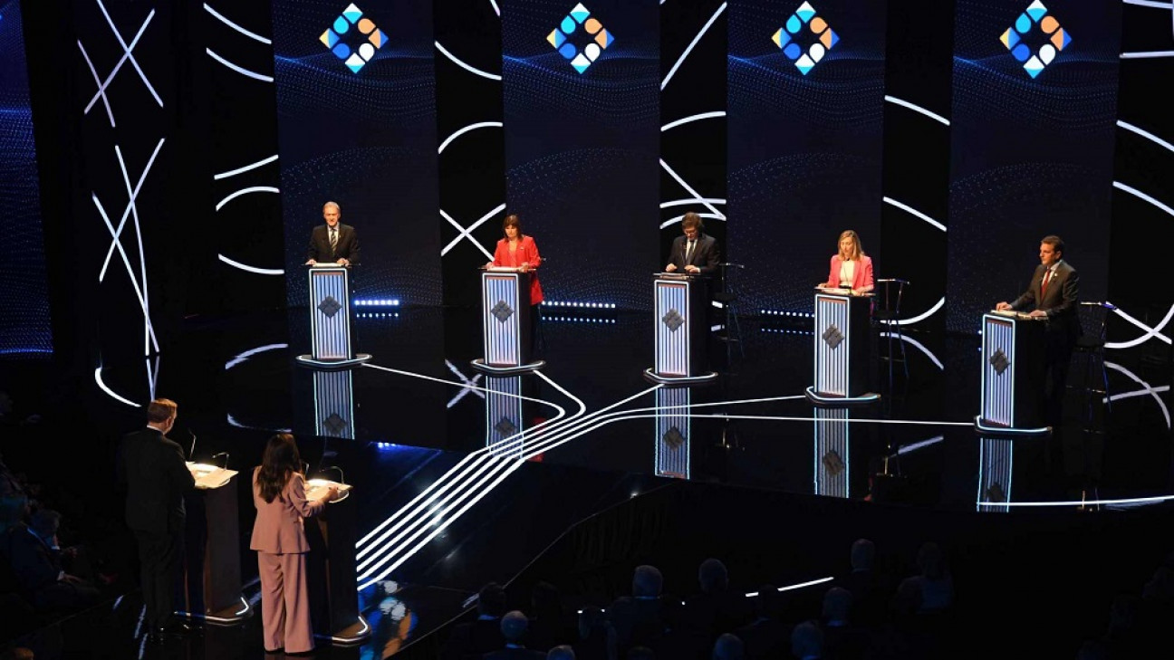 imagen Según una consultora, el debate presidencial dejó más sensaciones negativas que positivas
