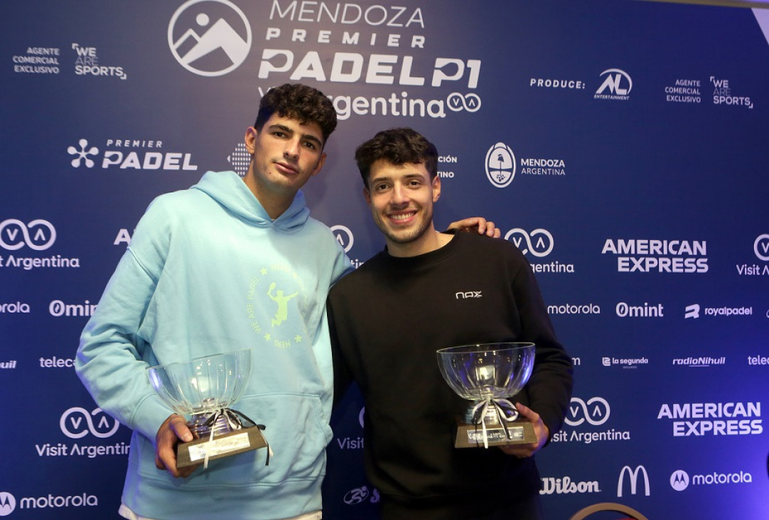 imagen Arturo Coello y Agustín Tapia son los campeones del Mendoza Premier Pádel