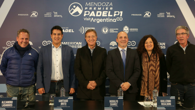 imagen Se presentó oficialmente el Mendoza Premier Pádel P1