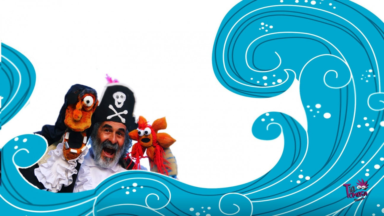 imagen "Florena y el Pirata Diente de Lata", aventuras en el mar con Títeres La Tía Tomasa