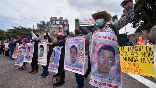 imagen A 10 años de la desaparición de los estudiantes de Ayotzinapa