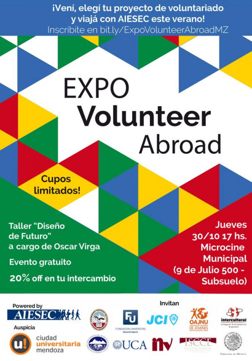 imagen AIESEC llevará a cabo la "Expo Volunteer Abroad"